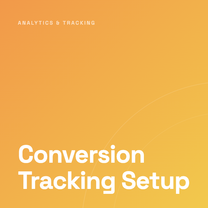 Conversion Tracking Setup