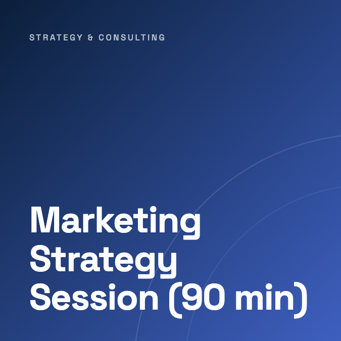 Marketing Strategy Session (90 min)