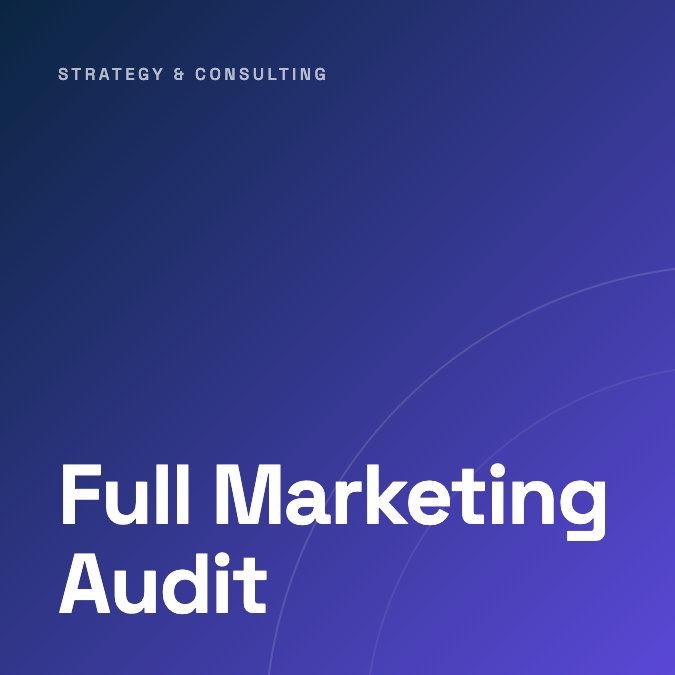 Full Marketing Audit