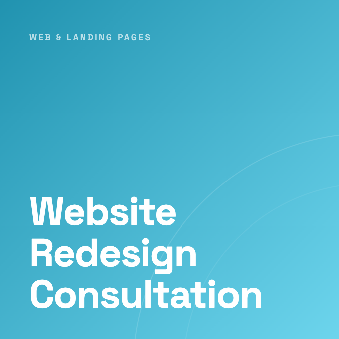 Website Redesign Consultation