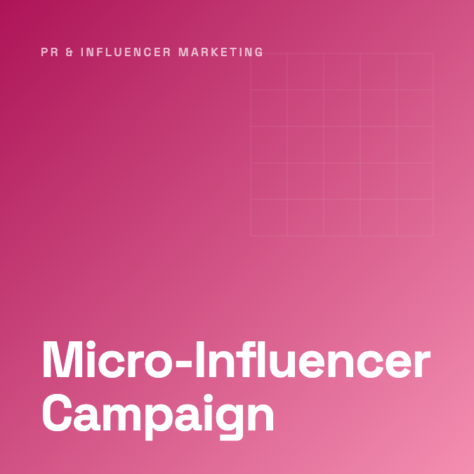 Micro-Influencer Campaign